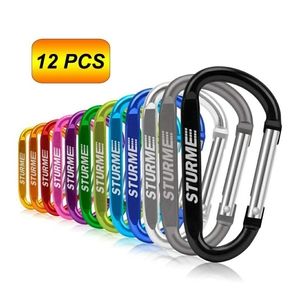 Aluminum 3" D-Ring CARABINERS